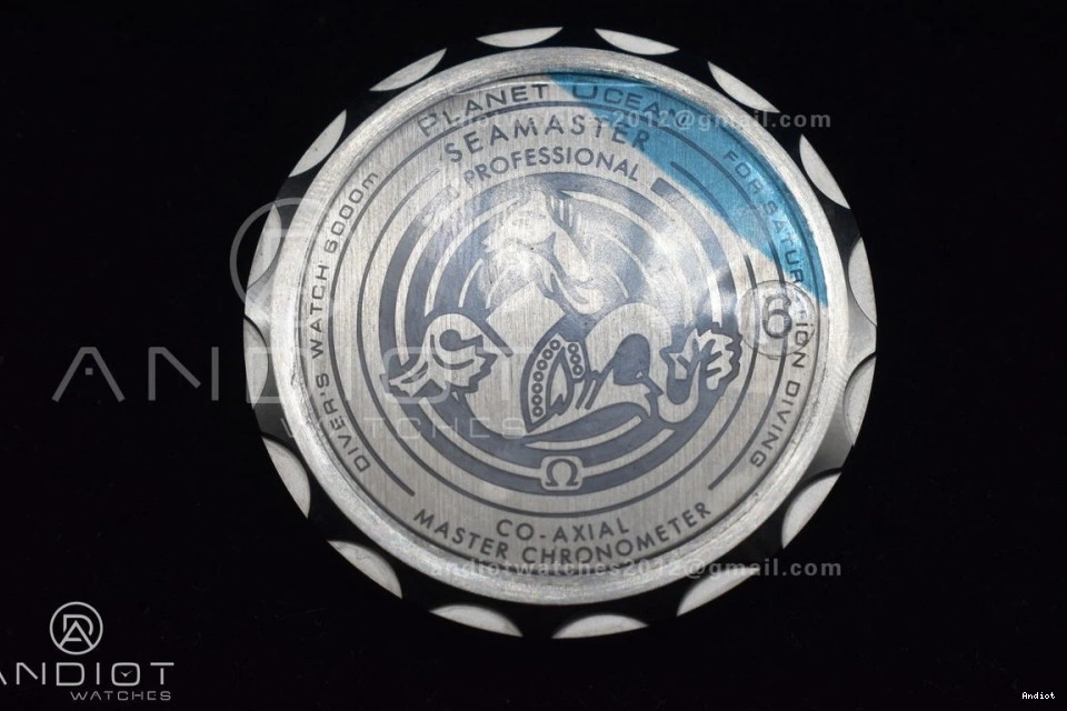 Blue SS Deep on Deep Best Clone SS SBF A8912 Super Ultra 1:1 Dial Edition Bracelet Seamaster 6000M 0901